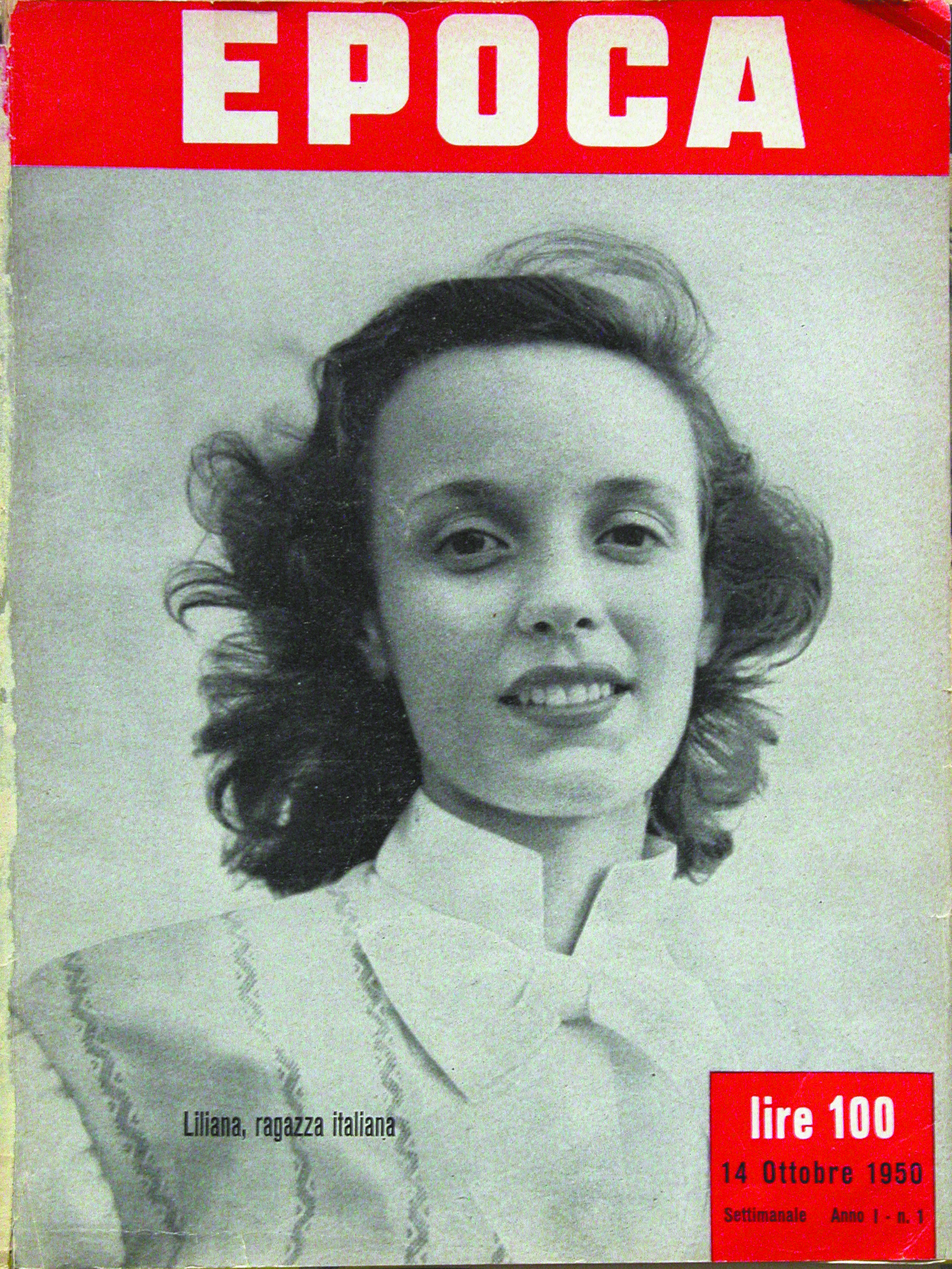 First issue of the magazine Epoca (October 1950)