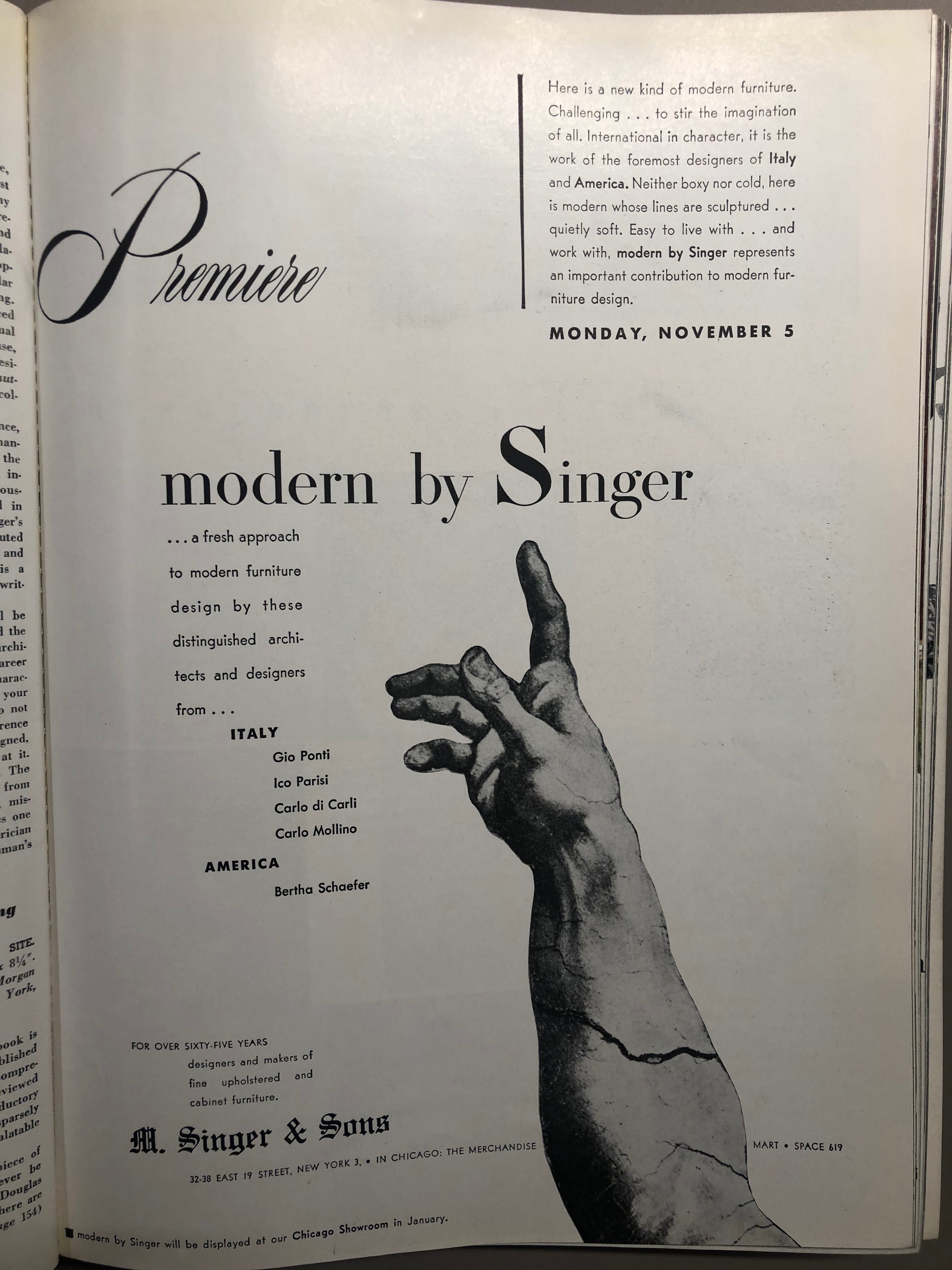 Premiere, October 1951