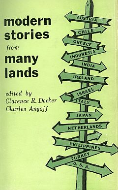 Front Cover Modern Stories from Many Lands (Manyland Books, 1972)